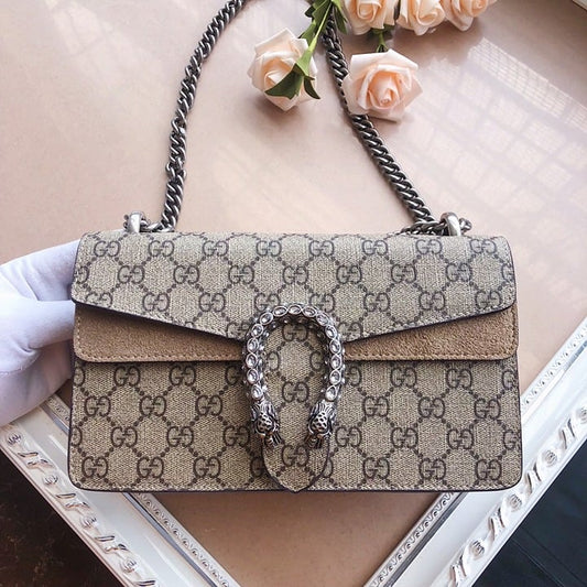 Gucci Dionysus GG Supreme Canvas Handbag